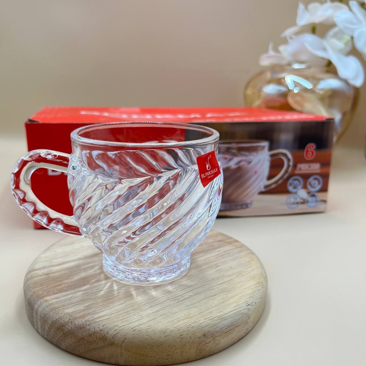 فنجان مگولیا بلینک مکس ۶ عددی کد KTZB155  فنجان وارداتی، شیک و لوکس برای سرو قهوه و چای